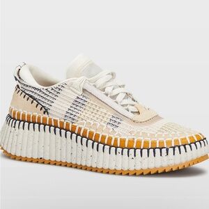 Chloe Nama Stitch Walking Sneakers